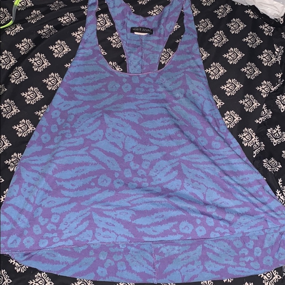 cheetah print tank top